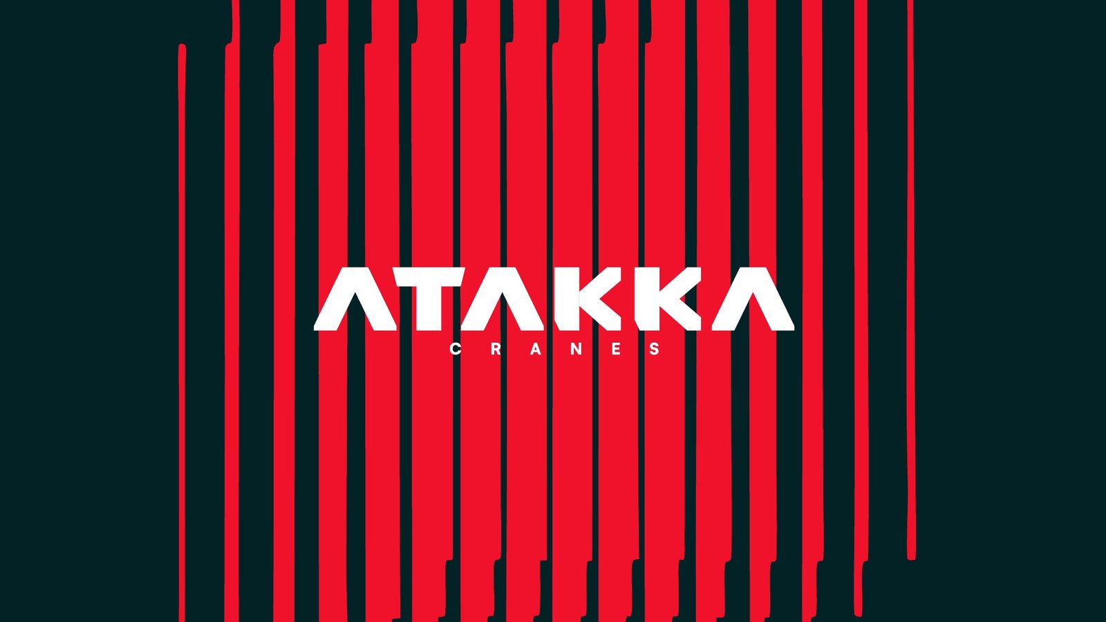 Grafismo de faixas verticais ATAKKA